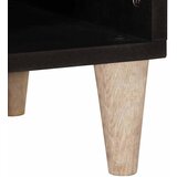 TV ormar Bjeli izbijeljeni 100 x 33 x 46 cm Čvrsto drvo manga | shoptok.hr