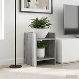  Stalak za biljke s policom Sivi Sonoma 30 x 30 x 40 cm | shoptok.hr