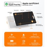 NOVOO pametna sledilna kartica z brezžičnim polnjenjem za apple find my (ios) odprta embalaža | Shoptok.si