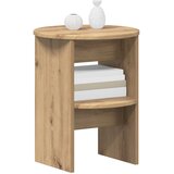  Pomoćni ormarić 2 pcs Zanatski Hrast Ø40 x 50 cm | shoptok.hr