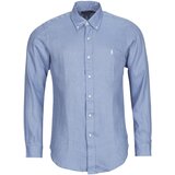 Polo Ralph Lauren CHEMISE COUPE DROITE EN LIN Plava | shoptok.hr