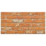 Zidne panele 10 pcs Opeka 100 x 50 cm EPS pjena