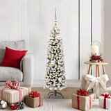 vidaXL Umestno božično drevo Zelena 120 cm PVC in Jeklo in Plastika | Shoptok.si