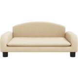  Dječja fotelja krem 70 x 45 x 30 cm od tkanine | shoptok.hr