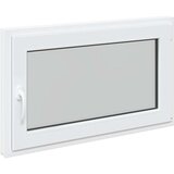  Prozor za podrum RISOR Bijeli 100 x 70 cm PVC i staklo - Bijeli 100 x 70 cm (trostruki sloj) Naginjanje i okretanje desno | shoptok.hr