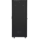 Lanberg FF01-8027-23BL rack cabinet 27U Freestanding rack Black | shoptok.hr