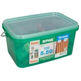 SPAX Terasni vijak Bonus Set T-Star Plus (Ø x Do: 5 x 50 mm, Plemenito nerjaveče jeklo A2, Gladka, 555 -del.) | Shoptok.si