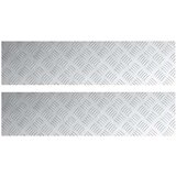  Aluminijski šahovnici 2 kom. neklizeće 100x25 cm | shoptok.hr