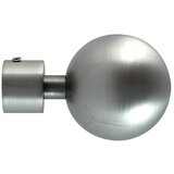 EXPO AMBIENTE Končni kos Ball-Classic (Izgled plemenitega jekla, 16 mm) | Shoptok.si