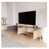 Hanah home tv polica tarz anthracite oak