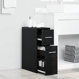  Set namještaja za kupaonicu Zidne Crni hrast 22 x 44 x 61.5 cm | shoptok.hr
