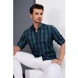 Dewberry G665 MEN'S SHIRT-NAVY-GREEN Cijene