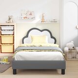  Krevetna konstrukcija s uzglavljem Svijetlo siva 80 x 200 cm PU | shoptok.hr