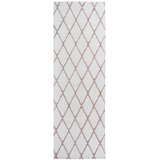 Kayoom TEKAČ 80/250 cm roza, bela | Shoptok.si
