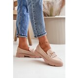 Boto Women's Moccasins With Decoration Eco Leather Beige Tialorae | Shoptok.si