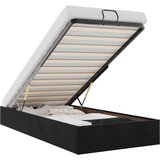 vidaXL otomanski okvir kreveta bez madraca crni 80x200 cm baršunasti | shoptok.hr