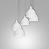  Luster na sajli NOAK 5xE27/15W/230V siva | Eponuda.com