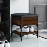 vidaXL Klupa za cipele boja hrasta 42x42x45 cm od konstruiranog drva Cijene