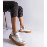 Gemre Silver Velcro sneakers Mena | Shoptok.si