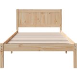  Krevet od borovine Prirodni Masivno drvo 80 x 200 cm Izdržljiv | shoptok.hr