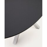 Kave Home Jedilna miza s stekleno mizno ploščo 100x200 cm Argo – | Shoptok.si