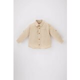 Defacto Baby Boy Shirt Collar Poplin Long Sleeve Shirt cene
