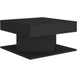 Furnova Klubska mizica črna 57x57x30 cm iverna plošča, (21913527) | Shoptok.si