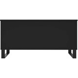  Stolić za kavu crni 90 x 44,5 x 45 cm od konstruiranog drva | shoptok.hr