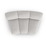 Micadoni Home svetlo siv modul za sedežno garnituro (sredinski modul) lupine | Shoptok.si