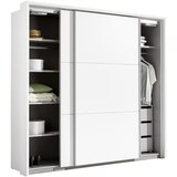 CARRYHOME omara z drsnimi vrati, bela | Shoptok.si
