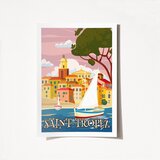 Wallity Poster Saint Tropez-2008, 42x59,4 cm | Eponuda.ba