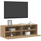 TV zidni ormar Zidne 2 pcs hrast artisan 100 x 30 x 30 cm | shoptok.hr
