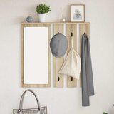  Vješalica za kapute na zidu Zidne sonoma hrast 84 x 10 x 80 cm | shoptok.hr