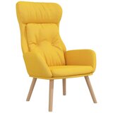  Stolica za opuštanje od tkanine boja senfa | shoptok.hr