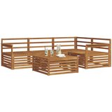  Set vanjskih sofa 5 kom. Prirodna Čvrsto drvo akacije | shoptok.hr