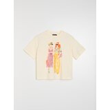 Sinsay Pamučna majica s modnim printom | shoptok.hr
