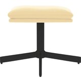 vidaXL Tabure krem bijeli 60 x 60 x 39 cm baršunasti | shoptok.hr