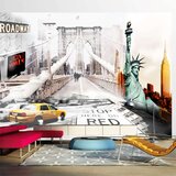  Tapeta - New York streets 200x140 Cijene
