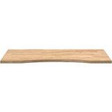 vidaXL Mizna plošča neobdelan 100x60x2,5 cm trdna hrastovina | Shoptok.si