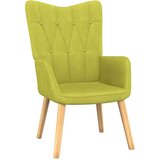  Stol za sproščanje s stolčkom zeleno blago, (20935511) | Shoptok.si