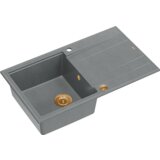 Quadron sudoper EVAN 111 + nano PVD srebrno siva/bakar s daljinskim upravljanjem | shoptok.hr