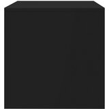 TV ormarić crni 100 x 40 x 40 cm konstruirano drvo | shoptok.hr