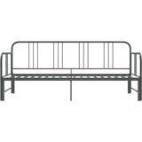 vidaXL Okvir za krevet na razvlačenje sivi metalni 90 x 200 cm | shoptok.hr