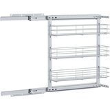  Izvlačna žičana košara srebrna 47 x 15 5 x 55 5 cm | shoptok.hr