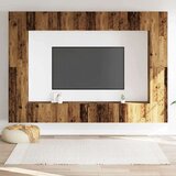  tv omara 8-delna stenski stari lesni inženirski les, (21703838) | Shoptok.si