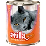 Smilla Varčno pakiranje perutninski lonček 24 x 800 g - Mehka perutnina z govedino Cene