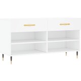 Maison Chic Klop za čevlje - Sedež za čevlje bela 102x35x55 cm inženirski les, (21777388) Cene