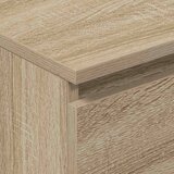  Komoda boja hrasta sonome 60 x 35 x 98,5 cm konstruirano drvo | shoptok.hr