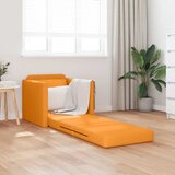  Krevet na razvlačenje Tamno žuta 74 x 77 x 81 cm tkanina | shoptok.hr