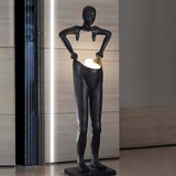  Immax 08807XL - Stojeća lampa SILUETTE 4xG9/10W/230V 185 cm Human Houdini | Eponuda.com